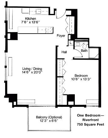 Mansion House Saint Louis Riverfront One-Bedroom Apartment